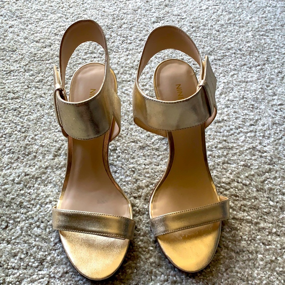 Nine West Gold Shoes